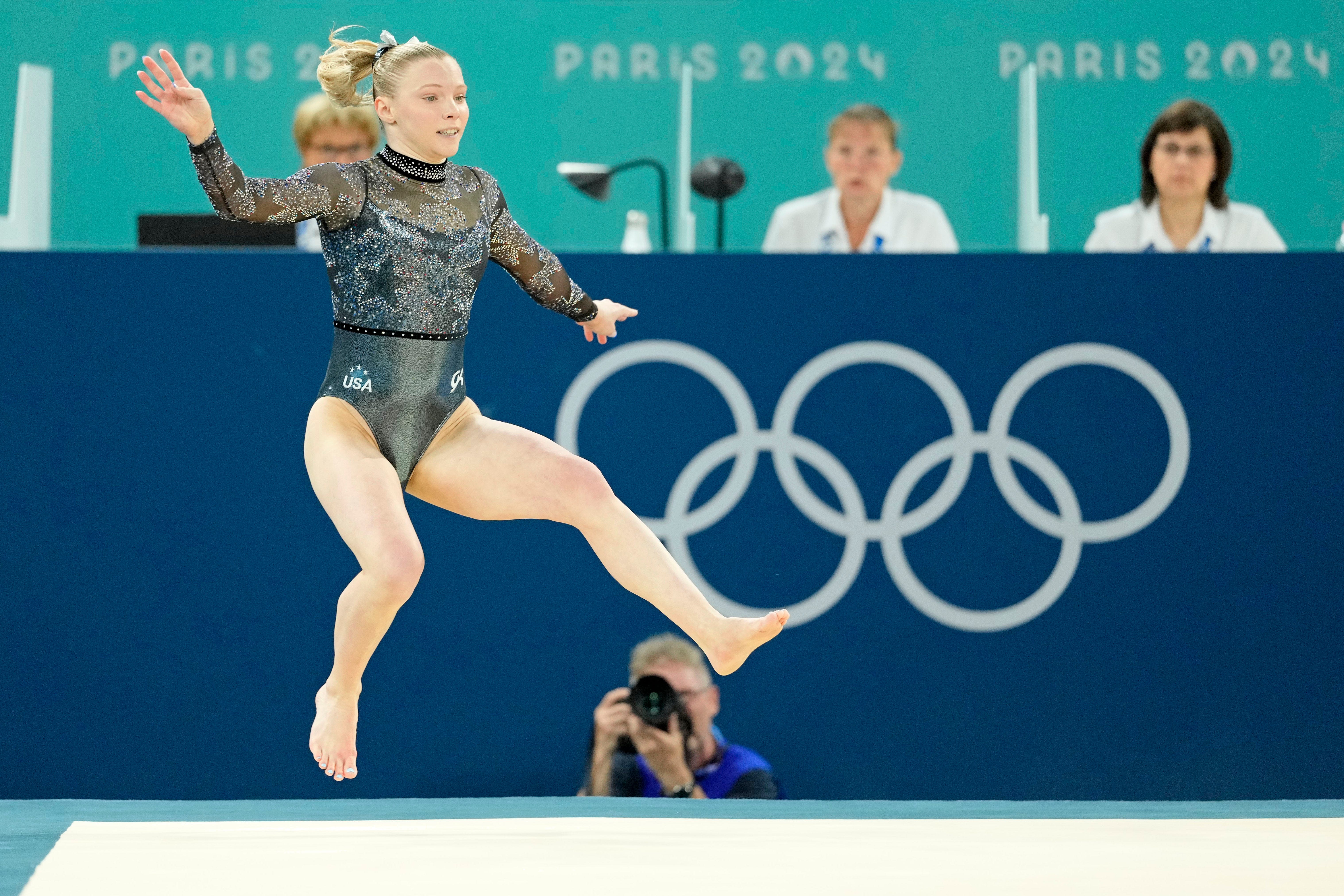 USA Gymnastics' Jade Carey explains fall on floor, says she hasn't been feeling well