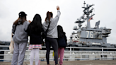 US Navy's USS Ronald Reagan departs Japan home port after nearly a decade