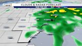 Rainy weather amid warmup in Metro Detroit