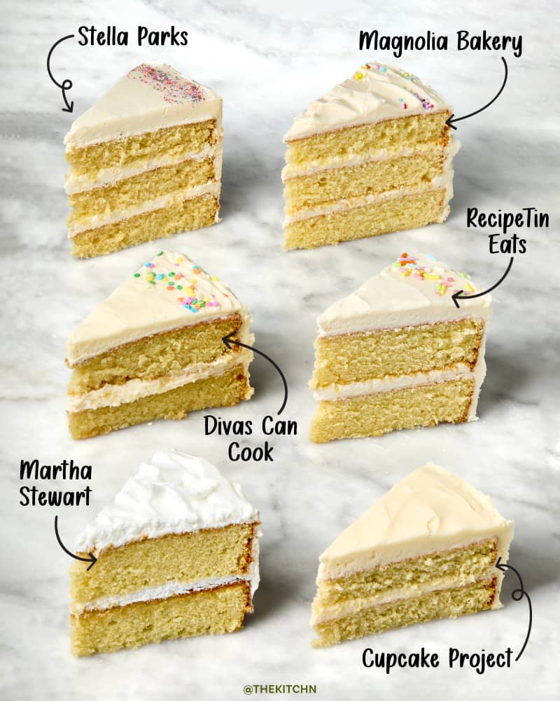 We Tried 6 Famous Vanilla Cakes, and the Winner Forever Changed the Way I’ll Bake Birthday Cake