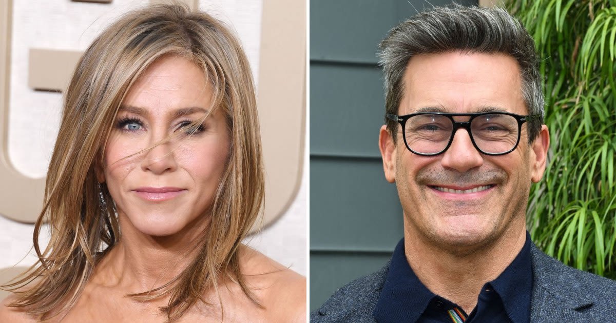 Jennifer Aniston Has 'Colossal Crush' on Jon Hamm (Excl)