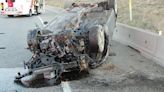 RCMP catch excessive speeder after high-speed crash in Kelowna