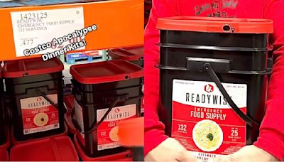 Costco introduces $80 'apocalypse bucket' with 25 years' worth of meals