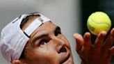 'Peak Rafa': Rafael Nadal takes part in a practice session on Court Philippe Chatrier