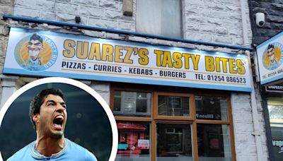 Takeaway named after 'infamous' footballer reopens under new management