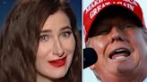 ‘Kimmel’ Guest Host Kathryn Hahn Goes There With Damning Trump Comparison