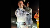 CHP officer rescues big bunny from Highway 17