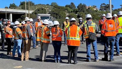 Tow-truck driver hits, kills Caltrans worker on 5 Freeway in San Clemente