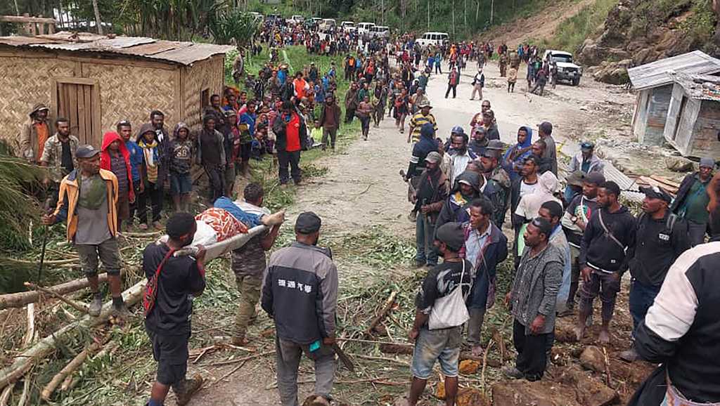 UN migration agency estimates more than 670 killed in Papua New Guinea landslide