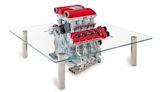 This Quirky Coffee Table Has a Real Ferrari V-8 Engine Built Right Into It, and It’s Heading to Auction