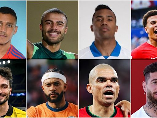 Tem vaga? Veja dois times completos de jogadores livres no mercado