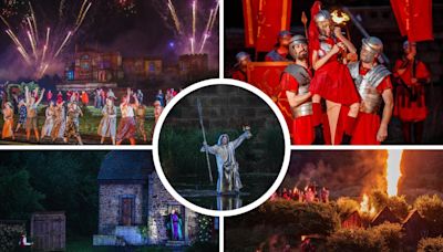 Photos as first stunning rehearsal shows take place at Kynren in Bishop Auckland