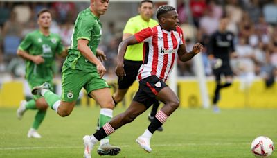 Djaló y Peio Canales dejan buenas sensaciones en el segundo test para el Athletic