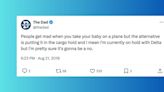 Too-Real Tweets About Flying With A Baby