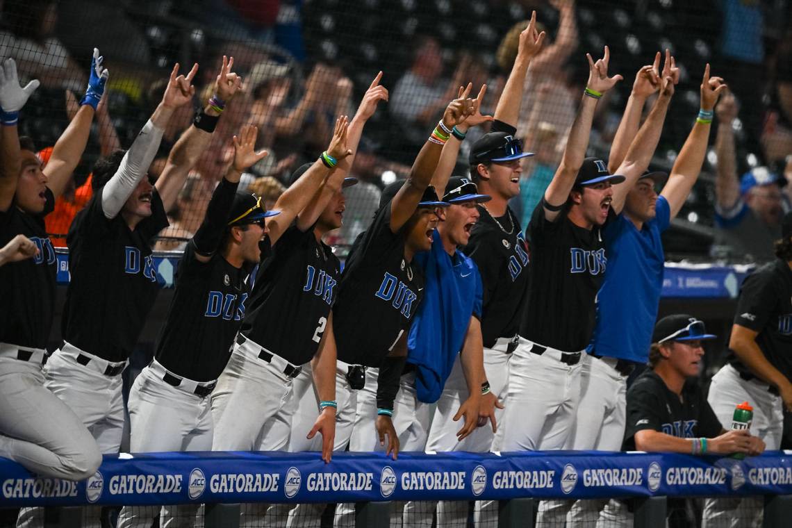 Eighth-inning home runs lift Duke baseball to ACC championship game against Florida State