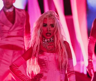 Christina Aguilera Wows in Hot Pink Outfit for Dolce&Gabbana Event in Italy