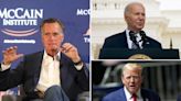 Mitt Romney knocks Biden for ‘enormous error’ in not pardoning Trump