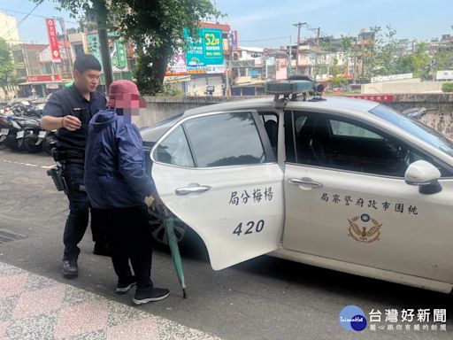 警方熱心協助 幫助老婦尋回遺失的電動代步車