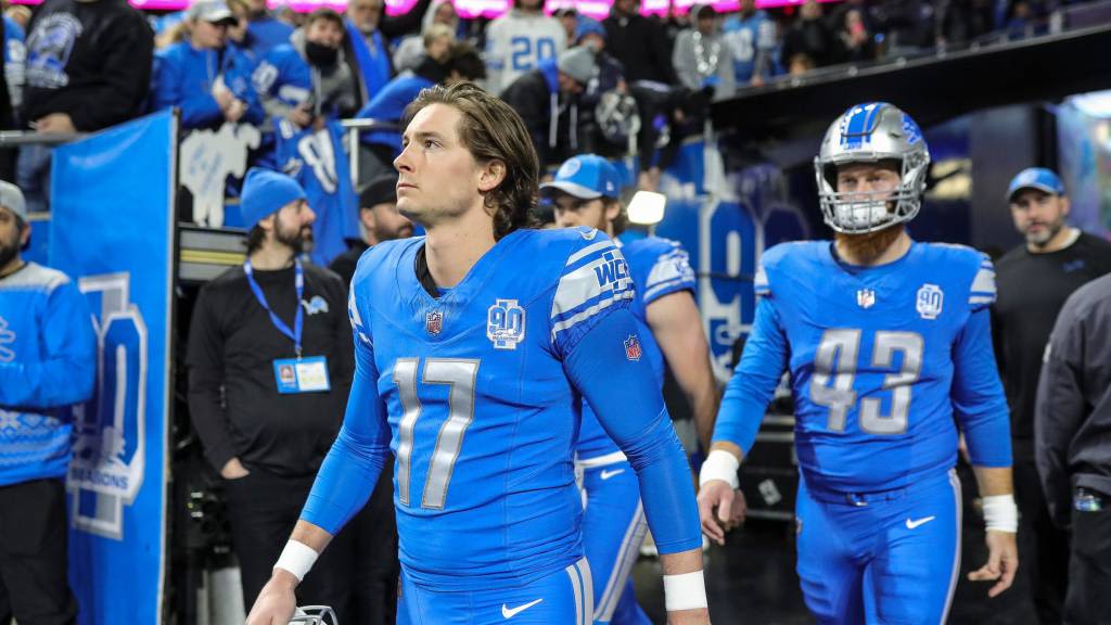 Michael Badgley puts his best leg forward in Lions OTAs