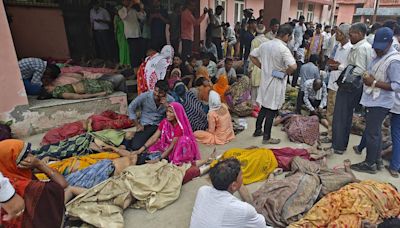 UP Hathras stampede LIVE: Uttar Pradesh Chief Minister Yogi Adityanath meets injured in hospitals