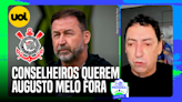 CORINTHIANS: CONSELHEIROS FAZEM NOTA DE REPÚDIO PEDINDO RENÚNCIAS DE AUGUSTO MELO E ROMEU TUMA JR.