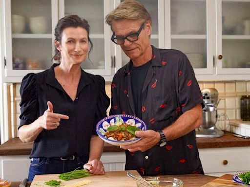 Harry Hamlin's Niece Renee Guilbault Dishes on Their Cooking Show & Celeb Dinner Parties