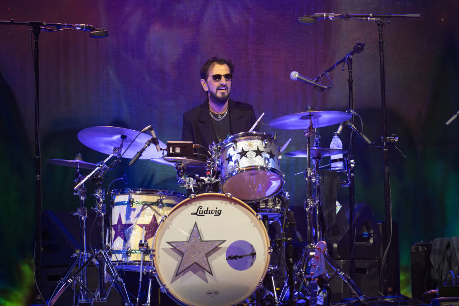 Ringo loves American drum kit