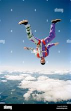 A parachute jumper Stock Photo - Alamy