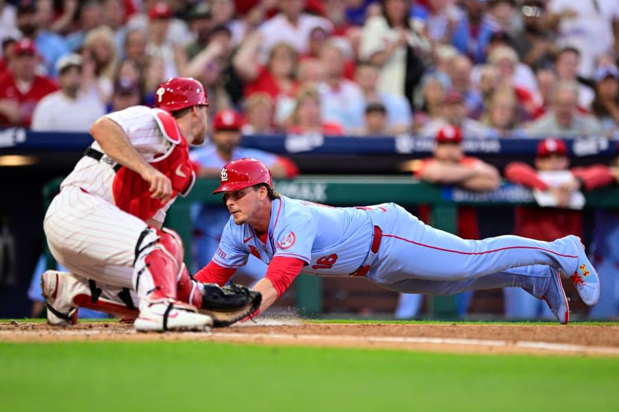 Cards drop series to Phillies in 6-1 loss