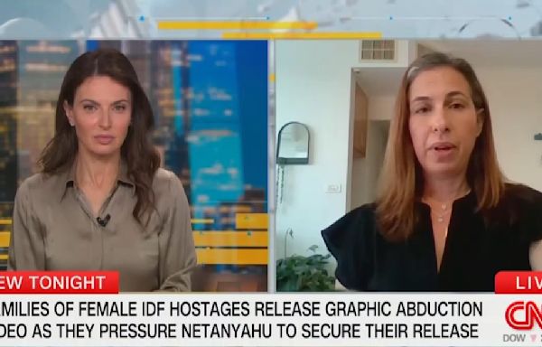 Mother Tells CNN Israeli Officials Refused to Watch Hamas Video of Daughter Being Kidnapped So They Could ‘Sleep OK at Night’