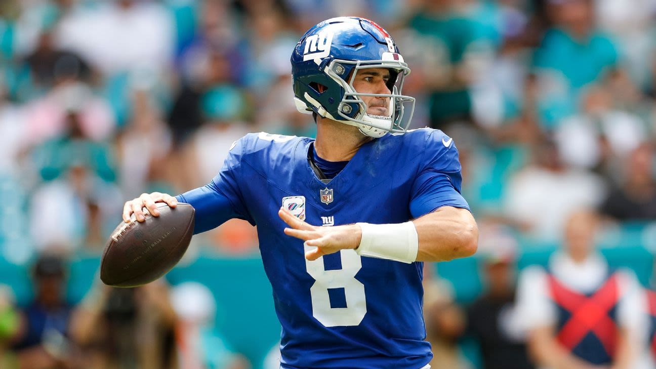 Giants sticking with Daniel Jones at quarterback in 2024