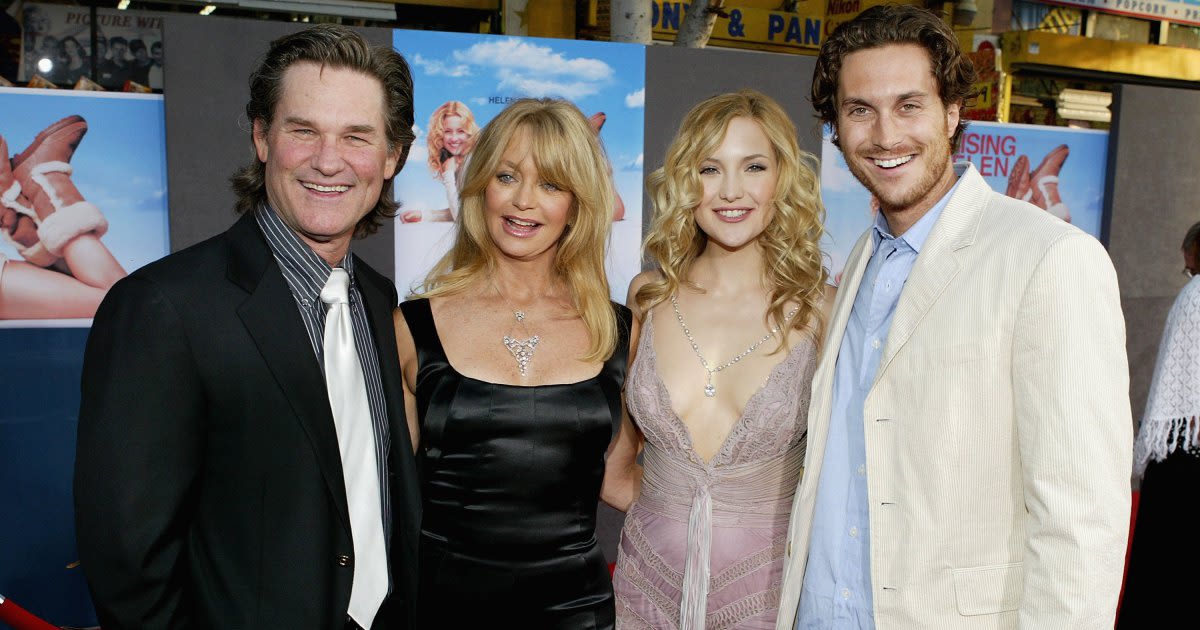 Goldie Hawn Says Kate Hudson Thinks Oliver Hudson Is 'Favorite' Child