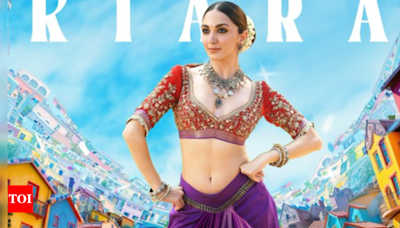 Kiara Advani's new 'Game Changer' song 'Jaragandi' poster released on the actress' birthday | - Times of India