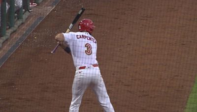 Matt Carpenter shines but Redbirds fall to the Tides, 9-4