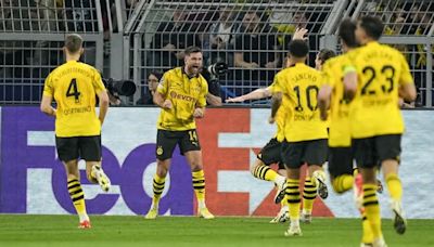 El Borussia 'borra' a Mbappé en Dortmund y coge ventaja ante el PSG en la ida de semifinales de Champions