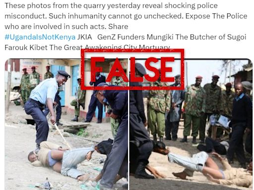 Old photos of crackdown on Kenyan sect falsely linked to anti-government rallies