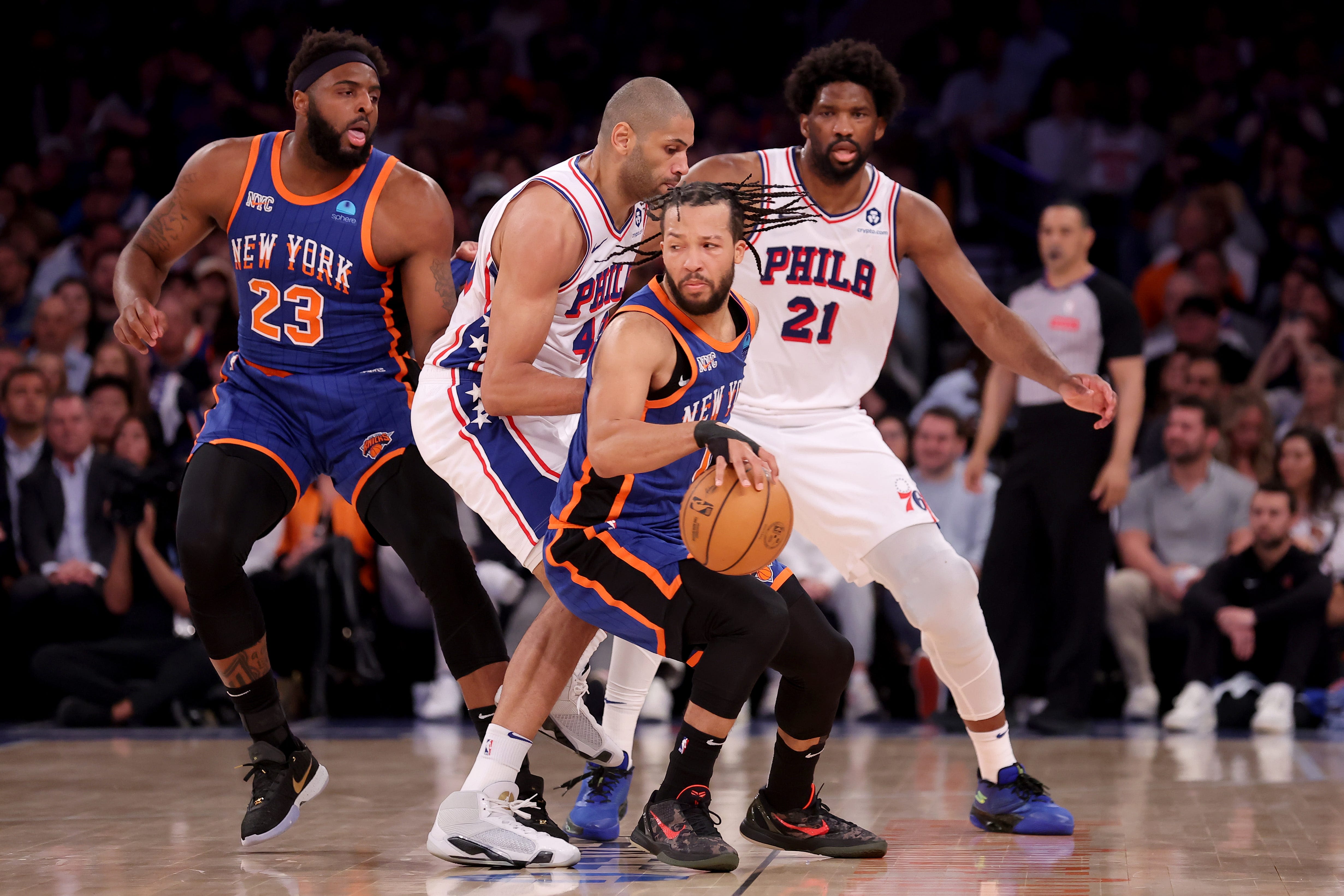 Takeaways | Tyrese Maxey saves Sixers as Knicks lose Game 5 in stunning fashion