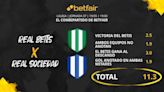 Real Betis vs. Real Sociedad: Combipartido de Betfair a cuota 11.3