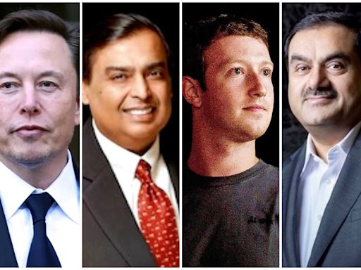 World’s richest men list! Elon Musk crosses Rs 227978 crore, Mark Zuckerberg at Rs 168469 crore, check new net worth of Mukesh Ambani, Gautam Adani