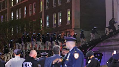 Policía de Nueva York entra al campus de Columbia e interviene protesta estudiantil