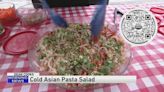Dean cooks cold Asian pasta salad