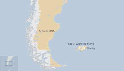 Spain says one dead after ship sinks near Falklands