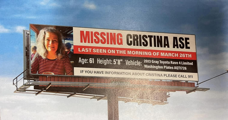 Cristina Ase’s co-workers help in search more than a month after she disappeared