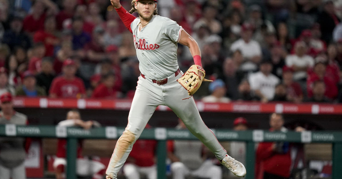 Alec Bohm extends hit streak and Phils get early lead, but wild pitch causes fall to Angels 6-5