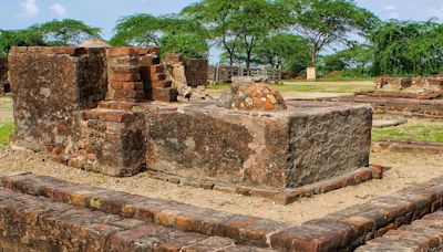 Lothal was a complex urban centre with maritime connections. It had a dockyard too