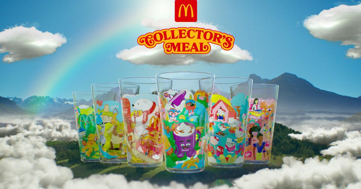 New McDonald's meals feature nostalgic collectible cups