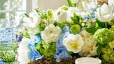 Our Favorite China Patterns Inspired These Beautiful Spring Centerpieces