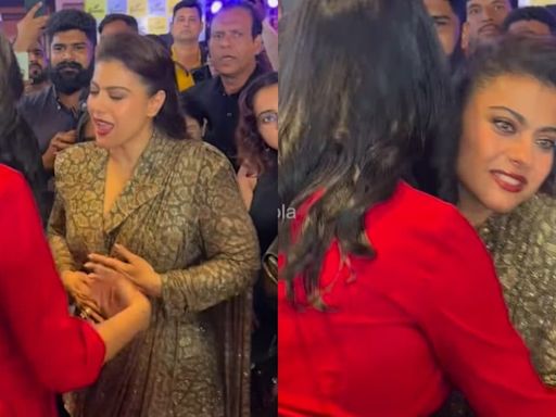 Sushmita Sen Stops To Catch Up With Kajol At An Award Show, Video Goes Viral; Watch - News18