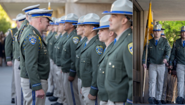 California Highway Patrol welcomes over 100 new officers in Sacramento ceremony