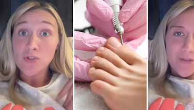 ‘That happens too often at salons’: Customer says nail salon gave her a toenail infection, tried to pass it off as a ‘bruise’